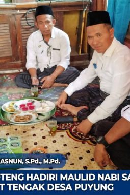 Hadiri Maulid di Bangket Tengak Puyung, Kadis Sosial Loteng Ajak Teladani Akhlak Rasulullah SAW 